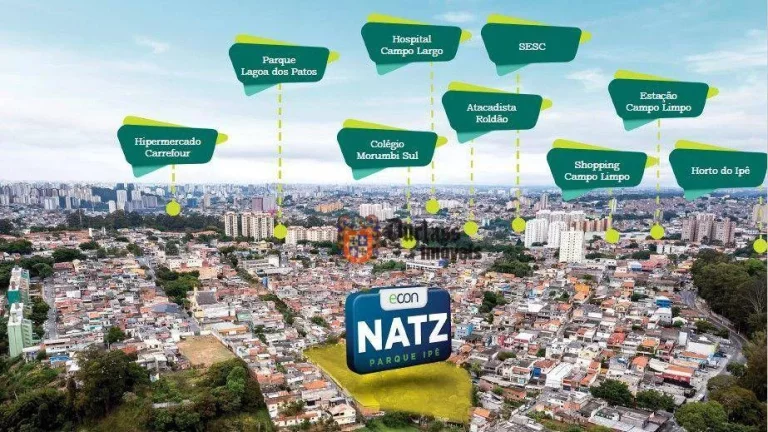 Imagem Apartamento com 2 dormitórios à venda, 37 m² por R$ 272.200,00 - Parque Ipê - São Paulo/SP