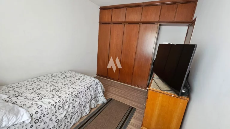 Imagem Apartamento Aconchegante na Vila Belmiro com 02 quartos (01 suíte), garagem demarcada na escritura.