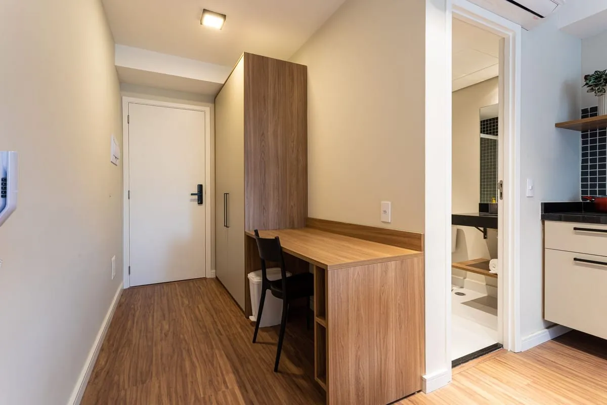 Imagem Apartamento com 1 Quarto para alugar, 28m² - Saúde