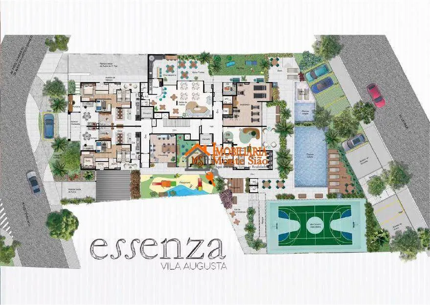 Imagem Essenza Vila Augusta Guarulhos | 3 Dorms com Suíte e Closet | Terraço Gourmet | Lazer Completo
