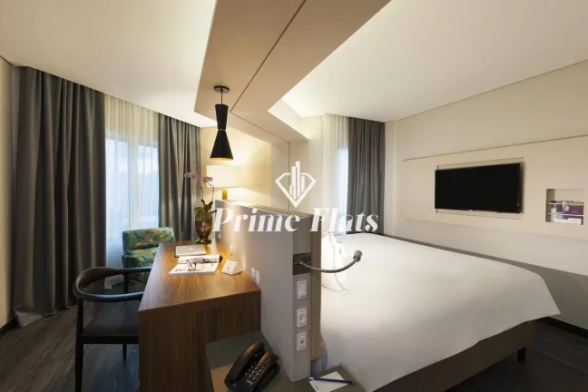 Imagem Flat disponível para venda no Mercure Florianópolis, com 21m², 1 dormitório e 1 vaga de garagem