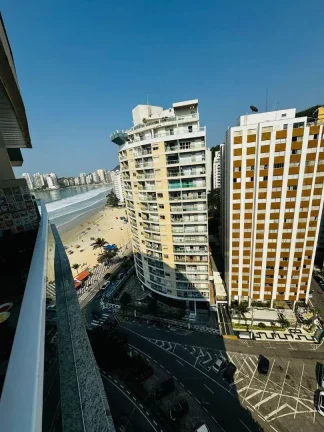 Foto do imóvel Apartamento com 2 dormitórios à venda, 68 m² por R$ 420.000 - Pitangueiras - Guarujá/SP