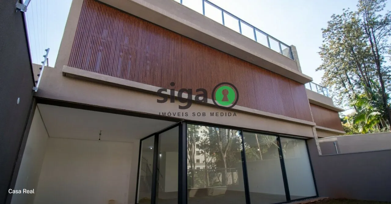 Imagem Casa em condomínio para venda no Real Parque 04 suítes, São Paulo - SP