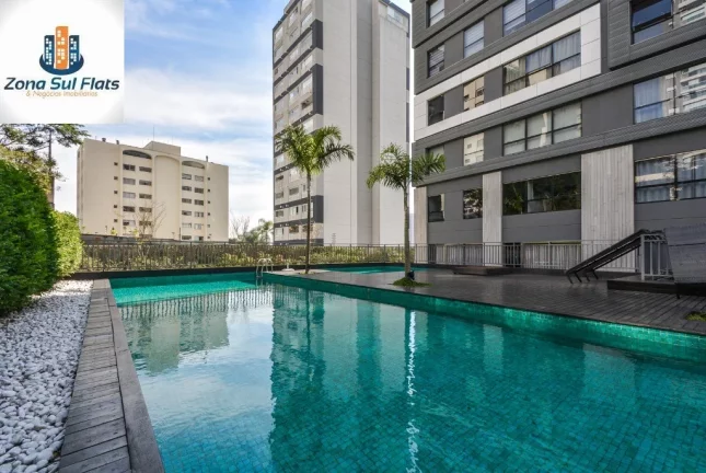 Imagem Apartamento à Venda No Campo Belo Com 1 Suíte e 1 Vaga - Semi-Mobiliado