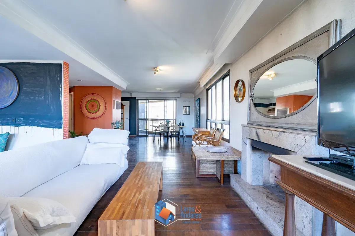 Imagem Apartamento para venda em Vila Suzana com 3 quartos, sendo 3 suítes, 220m²