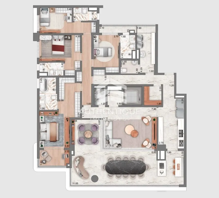 Imagem AURA MOEMA - Apartamento à venda no bairro Moema - São Paulo/SP, Zona Sul