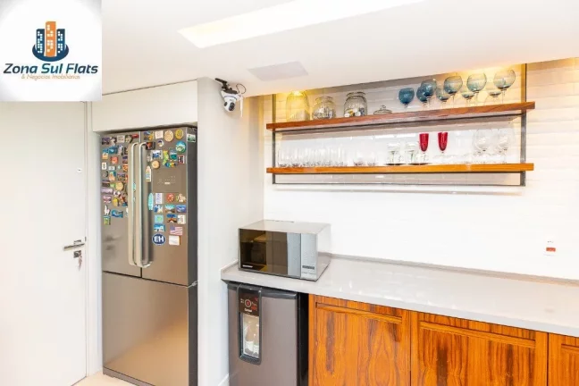 Imagem Impecável Apartamento à Venda No Brooklin Com 1 Suíte e 2 Vagas