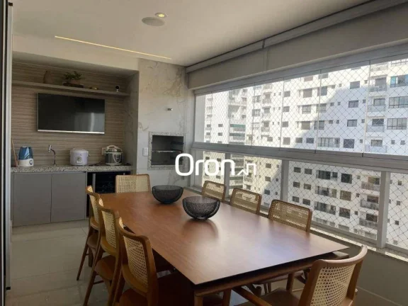 Imagem Apartamento mobiliado com 3 dormitórios à venda, 172 m² por R$ 2.100.000 - Setor Bueno - Goiânia/GO