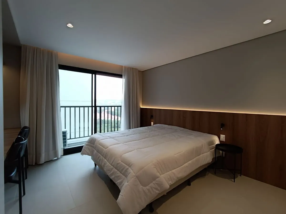 Imagem Apartamento com 1 Quarto para alugar, 28m² - Pinheiros