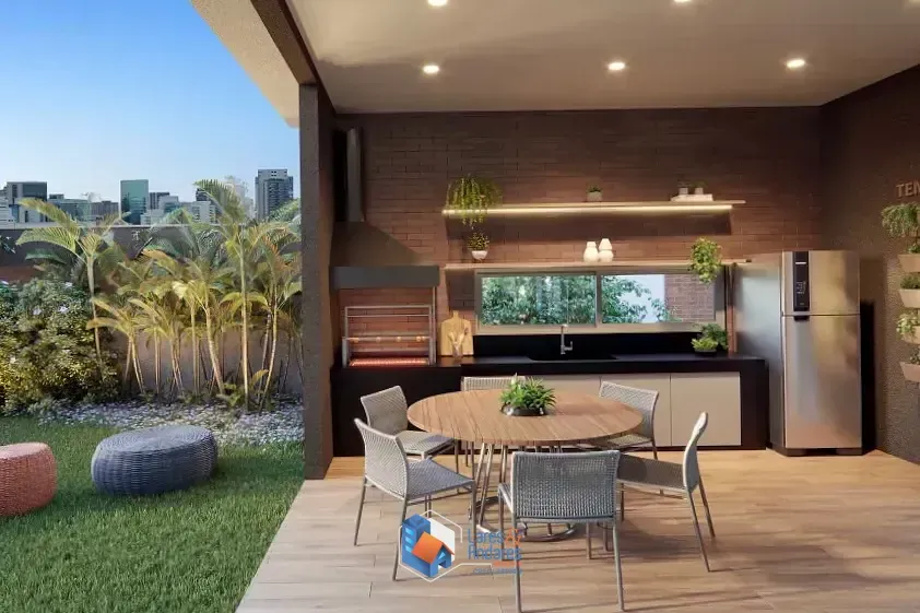 Imagem Apartamento garden para venda em Pinheiros com 1 quarto, 55m²
