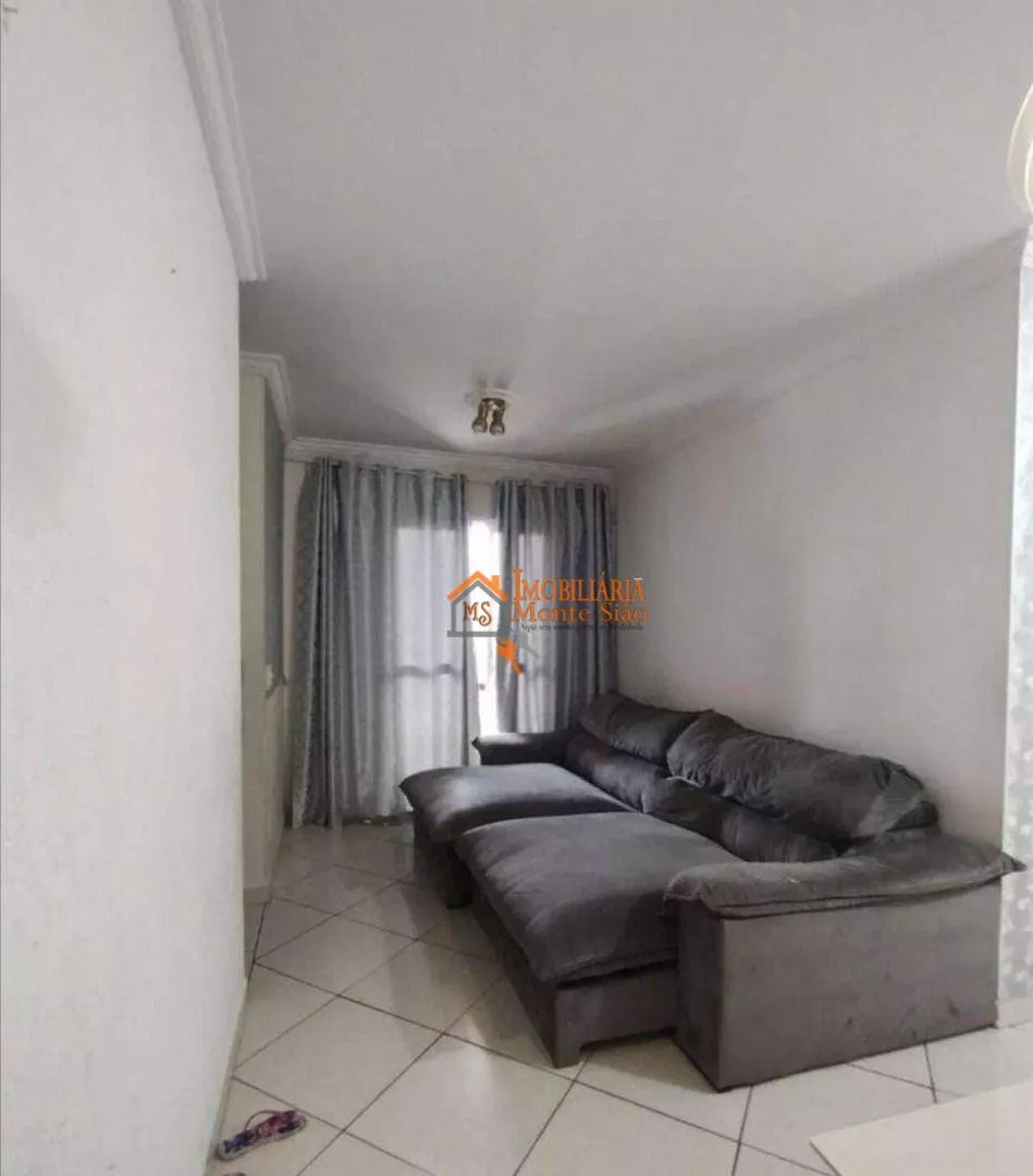 Imagem Apartamento com 3 dormitórios à venda, 80 m² por R$ 372.000,00 - Jardim Valéria - Guarulhos/SP