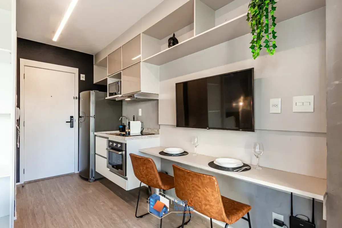 Imagem Studio para venda em Indianópolis com 1 quarto, 25m²