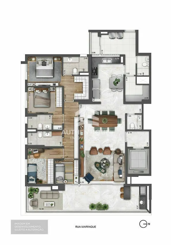 Imagem MAIRIN IBIRAPUERA - VILA MARIANA - Apartamento à venda no bairro Vila Mariana - São Paulo/SP, Zona Sul