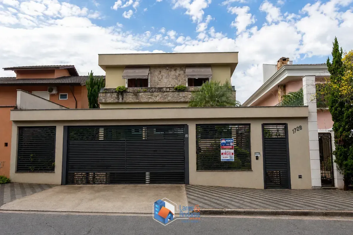 Foto do imóvel Sobrado para venda em City América com 6 quartos, sendo 4 suítes, 419m² em Avenida do Anastácio