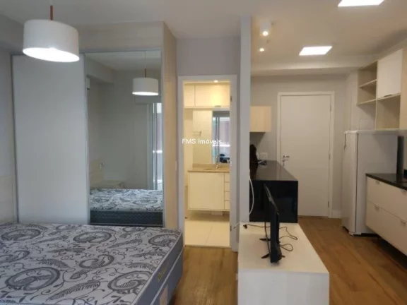 Imagem Apartamento à venda na Consolação, SP: 1 quarto, 1 sala, 1 banheiro, 1 vaga de garagem, 35m². Confira!