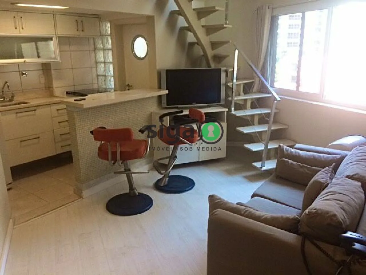 Foto do imóvel Apartamento duplex 1 quarto, 1 vaga de garagem á venda e Locação Vila Nova Conceição