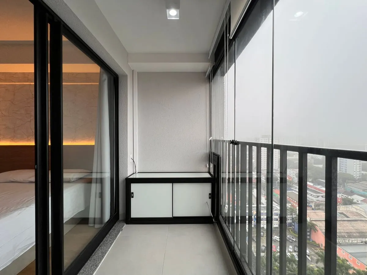 Imagem Apartamento com 1 Quarto para alugar, 23m² - Santo Amaro