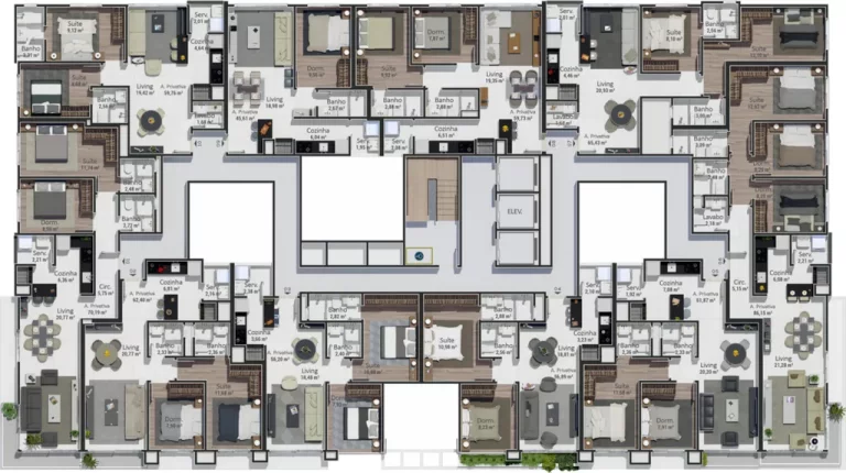 Imagem Condado San Diego - Apartamento à venda no bairro Zona Nova - Capão da Canoa/RS