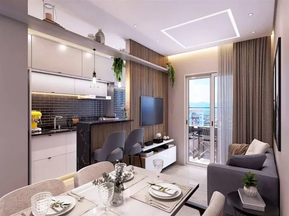 Imagem Apartamento com 1 dorm, Guilhermina, Praia Grande - R$ 392 mil, Cod: 1272