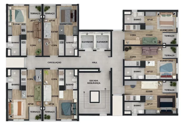 Imagem Apartamento à venda no bairro Campo Belo - São Paulo/SP