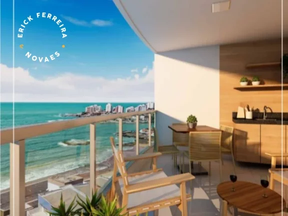 Imagem Apartamento com dois Dormitório sendo uma suite a Venda na Praia do Morro, Área de Lazer Completa. na cobertura