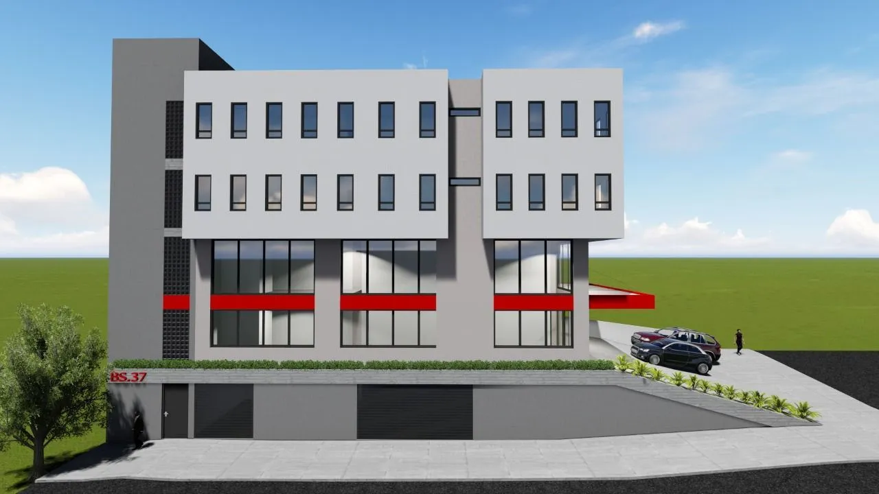 Imagem Terreno com projeto aprovado p/ 6 aptos e lojas na Av. Brasília