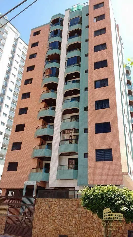 Imagem Apartamento com 3 dormitórios à venda, 105 m² por R$ 530.000,00 - Vila Guilhermina - Praia Grande/SP