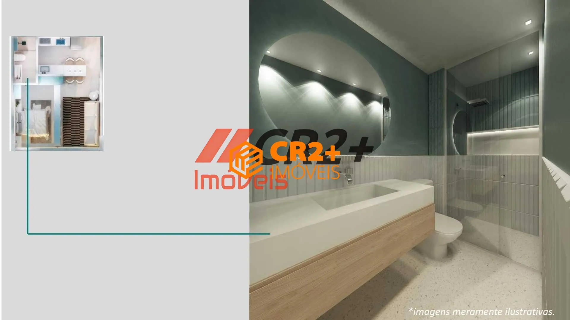 Imagem Flat Lançamento a venda com 1 quarto, 33m² em Casa Forte