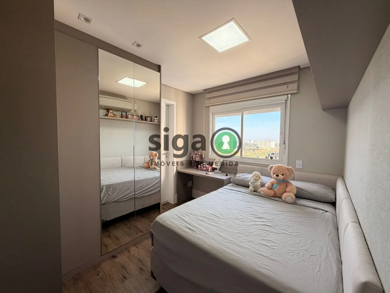 Imagem Apartamento de 141 metros 3 suítes vista clube no Paulistano