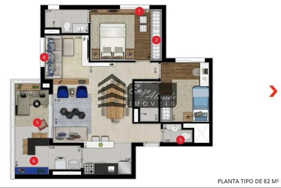 Imagem Apartamento para alugar em São Paulo/SP