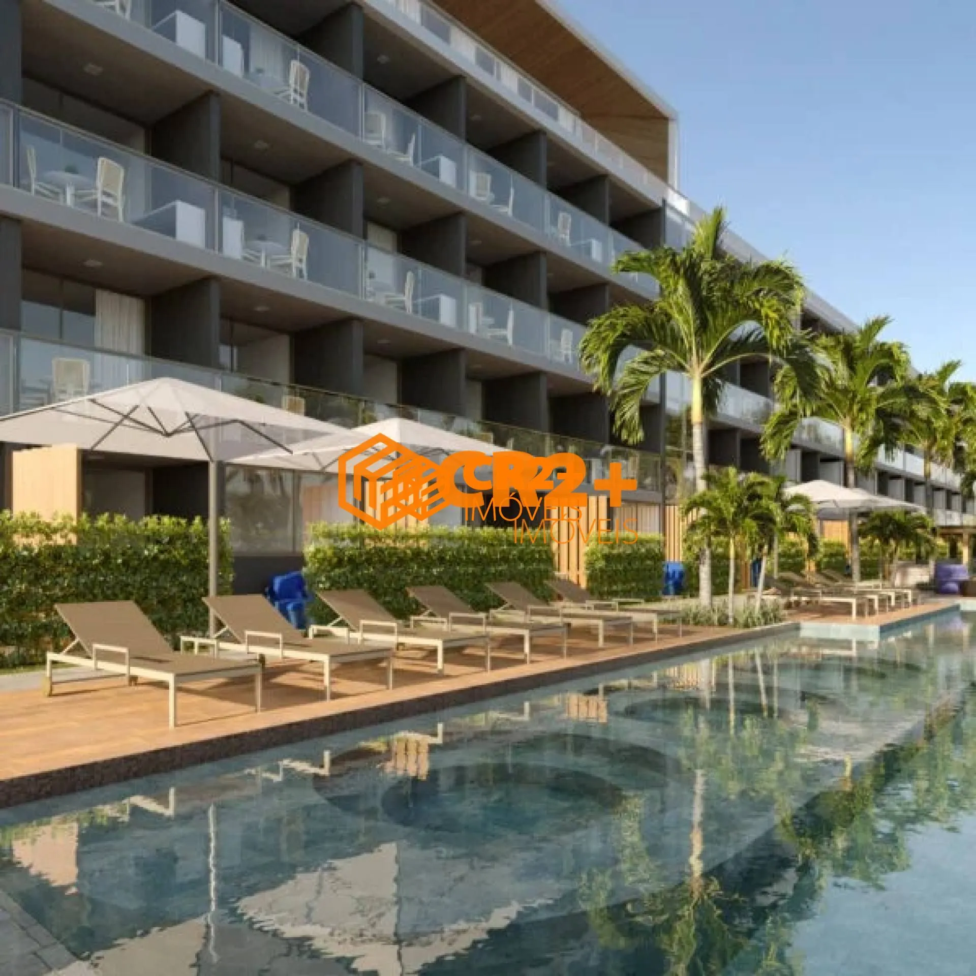 Imagem Apartamento - Flat a Venda de 60m² com 1 quartos em Carneiros- Tamandaré