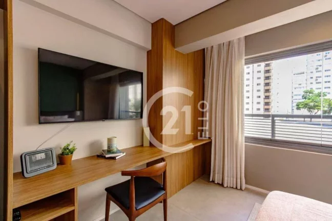 Imagem Studio com 1 dormitório, 27 m² - venda por R$ 1.000.000,00 ou aluguel por R$ 7.680,00/mês - Itaim Bibi - São Paulo/SP