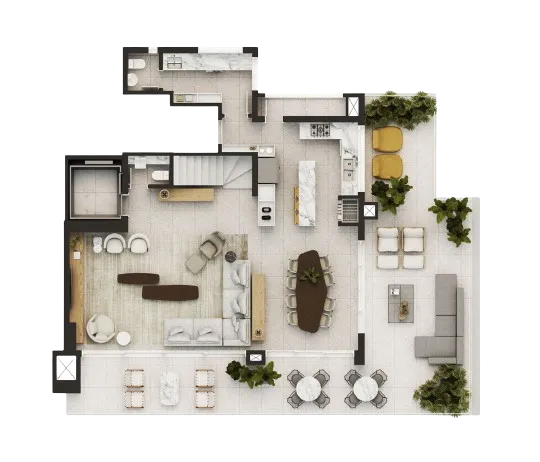 Imagem COBERTURA RESIDENCIAL em Curitiba - PR, Juvevê