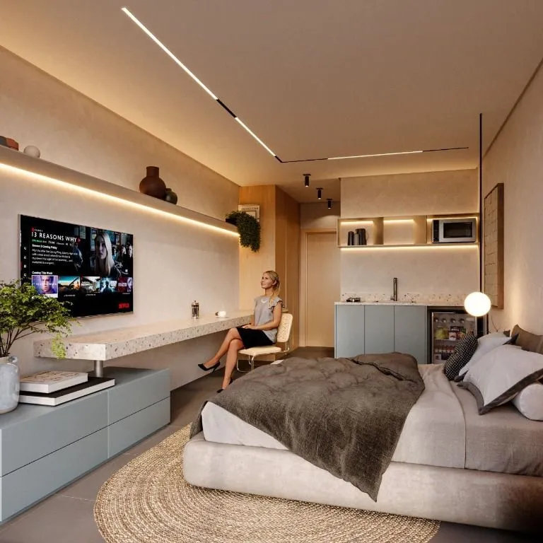 Imagem Flat à venda, 26 m² por R$ 301.263,00 - Intermares - Cabedelo/PB
