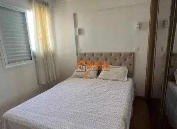 Imagem Apartamento com 3 dormitórios à venda, 76 m² por R$ 680.000 - Vila Rosália - Guarulhos/SP