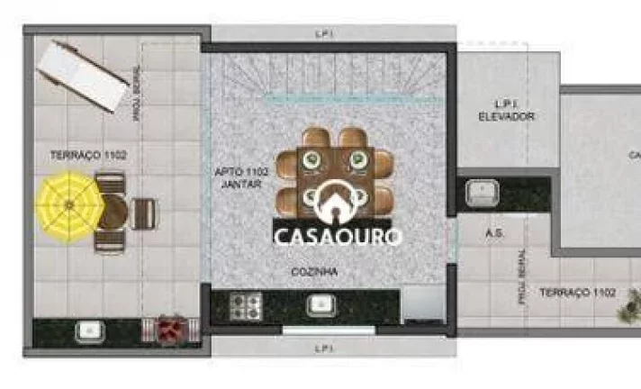 Imagem Cobertura à venda, 72 m² por R$ 998.000,00 - Lourdes - Belo Horizonte/MG