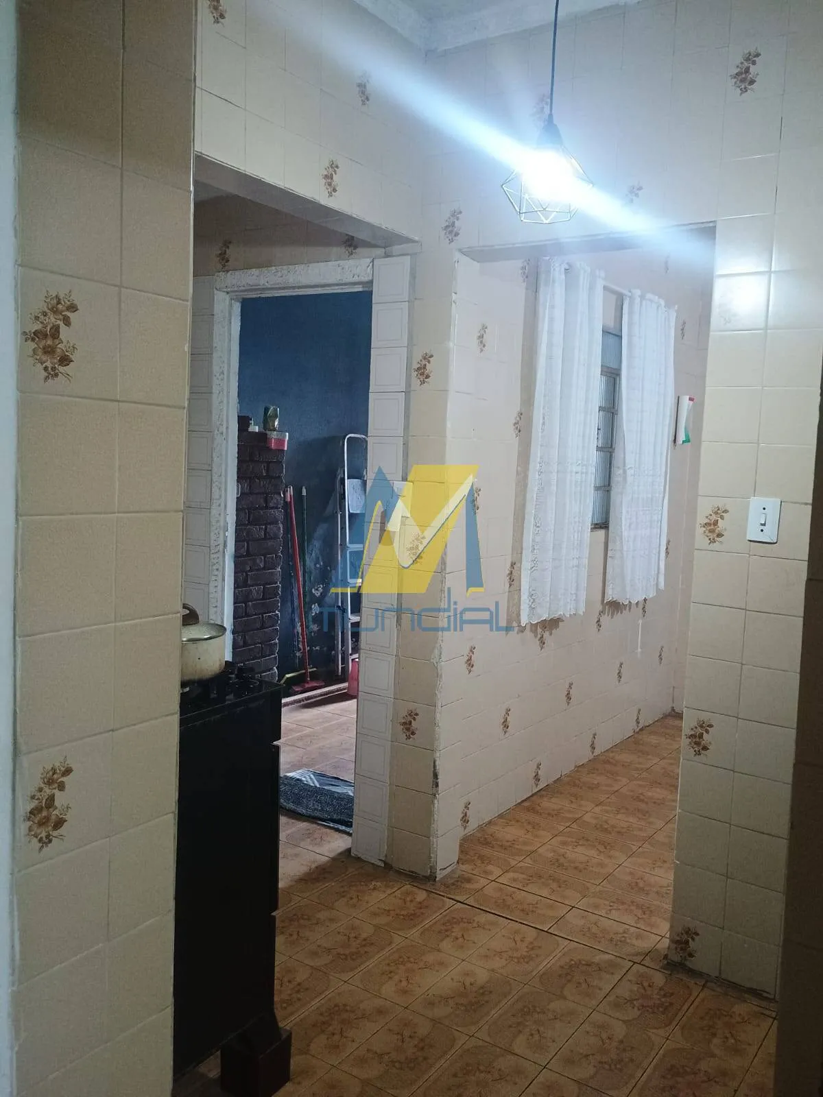 Imagem Casa térrea com 2 quartos na Vila Alto de Santo André, totalmente plana.