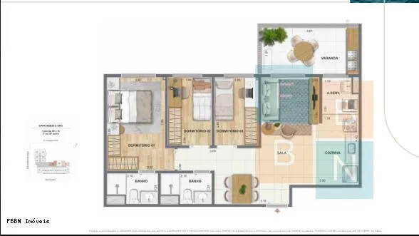 Imagem Apartamento para Venda em Rio de Janeiro / RJ no bairro Santo Cristo
