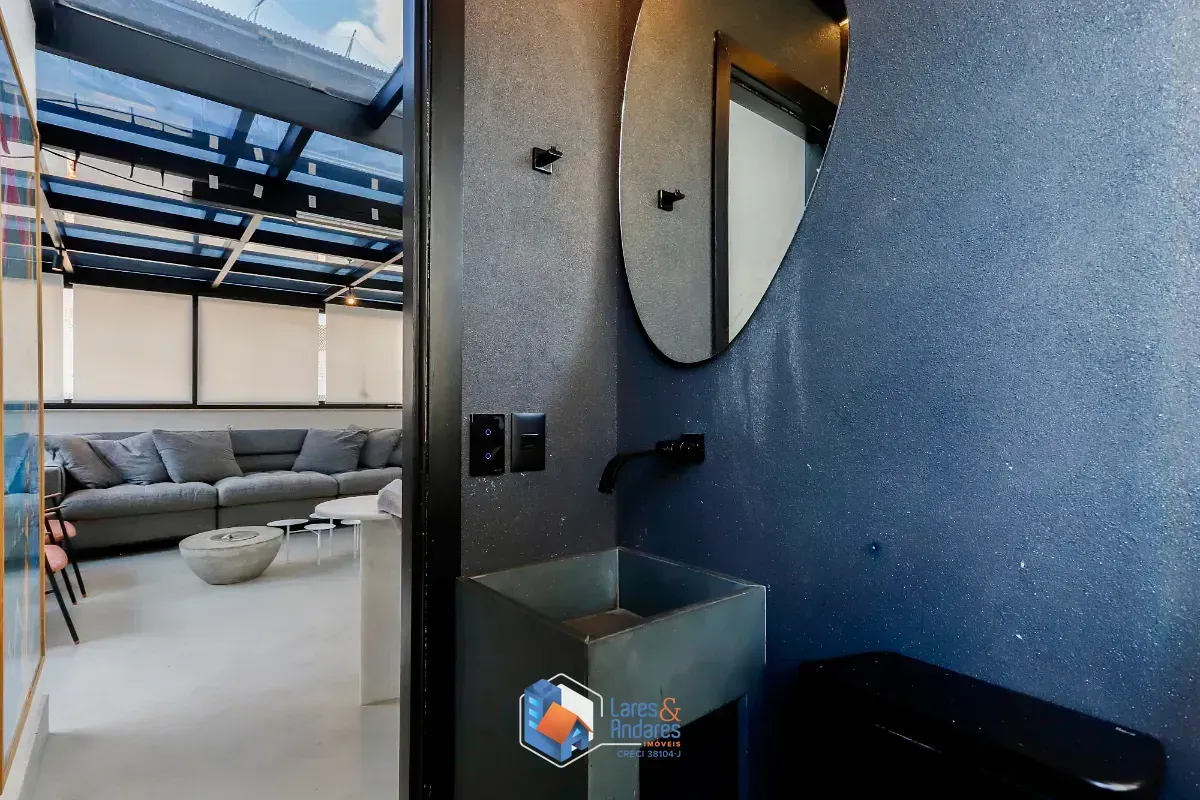 Imagem Cobertura para venda em Perdizes com 1 quarto, sendo 1 suíte, 157m²