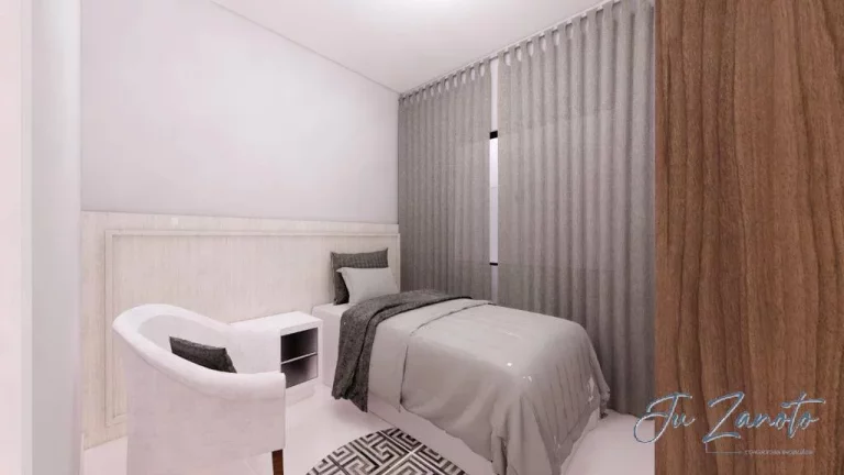 Imagem Casa com 2 Quartos sendo uma suíte.