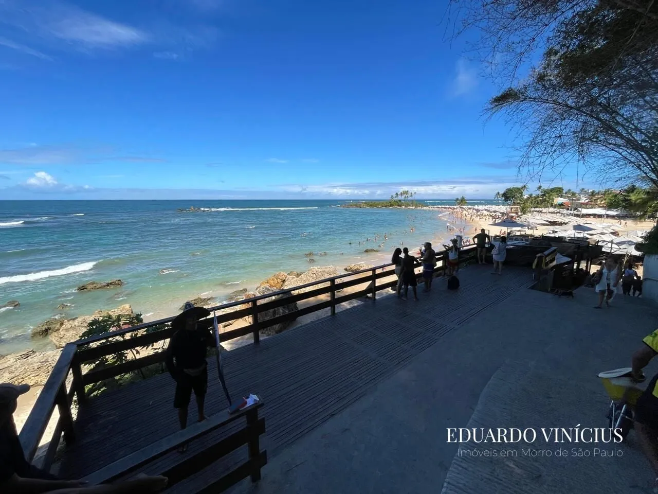 Imagem Mar Doce Lar - Apartamento na Segunda Praia do Morro de São Paulo com 1 Dormitório