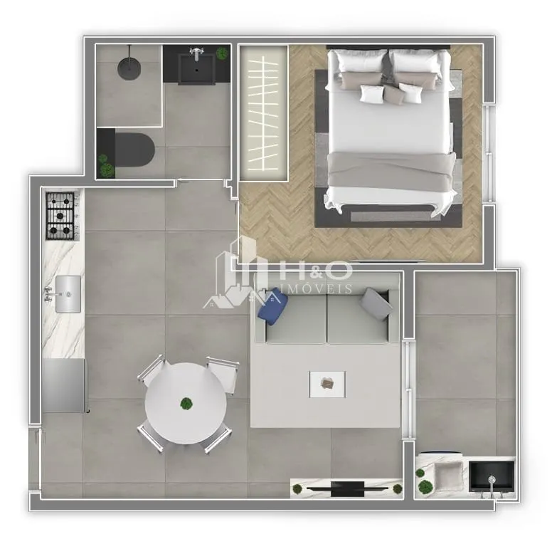 Imagem Apartamento à Venda no Tatuapé - 2 Dormitórios, Decorado e Porteira Fechada