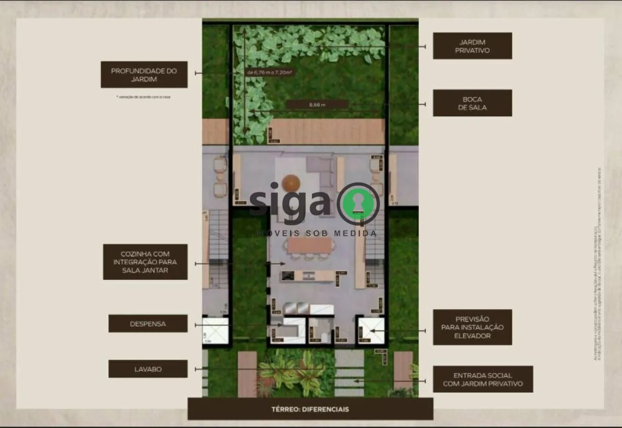Imagem Casa em Condomínio Residencial em Brooklin