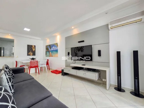 Imagem Apartamento Pé na Areia à venda, com Vista para o Mar 2 Dormitórios 1 Suíte, 88m² - Riviera de São Lourenço, Bertioga SP
