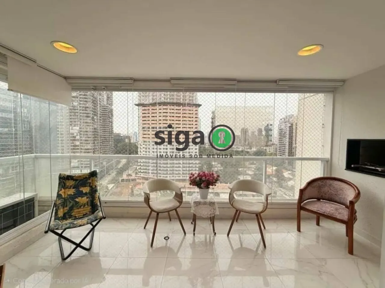 Imagem Apartamento à venda no Brooklin, 116m², 3 suítes, varanda gourmet, pronto para morar