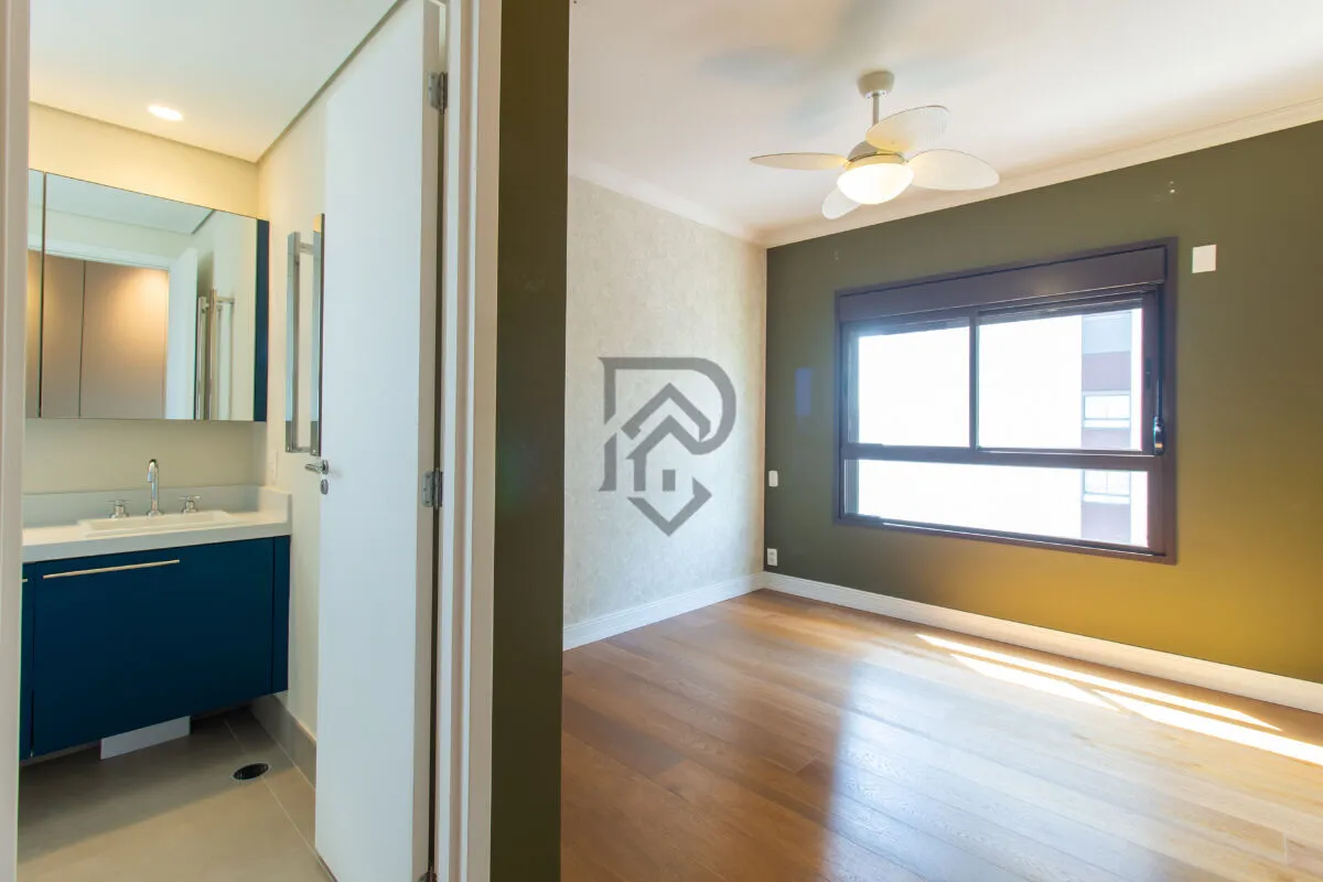 Imagem Apartamento Quartier Brooklin pronto para morar andar alto vista livre