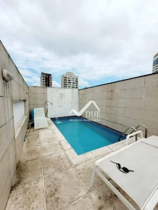 Imagem CASA TRIPLEX 3 SUITES COM PISCINA, 272 m² - venda por R$ 1.390.000 ou aluguel por R$ 8.000 - pacote - Embaré - Santos/SP