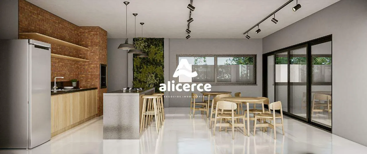Imagem Apartamento com 2 dormitórios I 48m² I Sacada I Churrasqueira em Areias - São José/SC