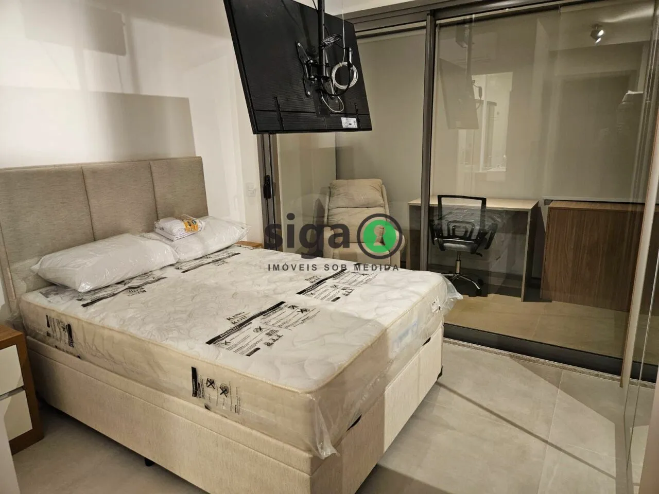 Imagem Apartamento Studio para locação mobiliado em Pinheiros, São Paulo - SP