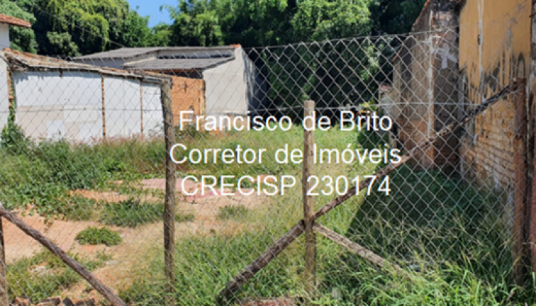 Terreno à Venda, 550 m² em Vila Canevari - Cruzeiro